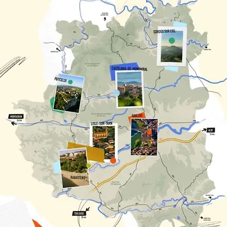 住宿加早餐酒店 Vegetal Jungle Blaye-Les-Mines